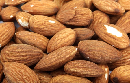 photo of shelled almonds